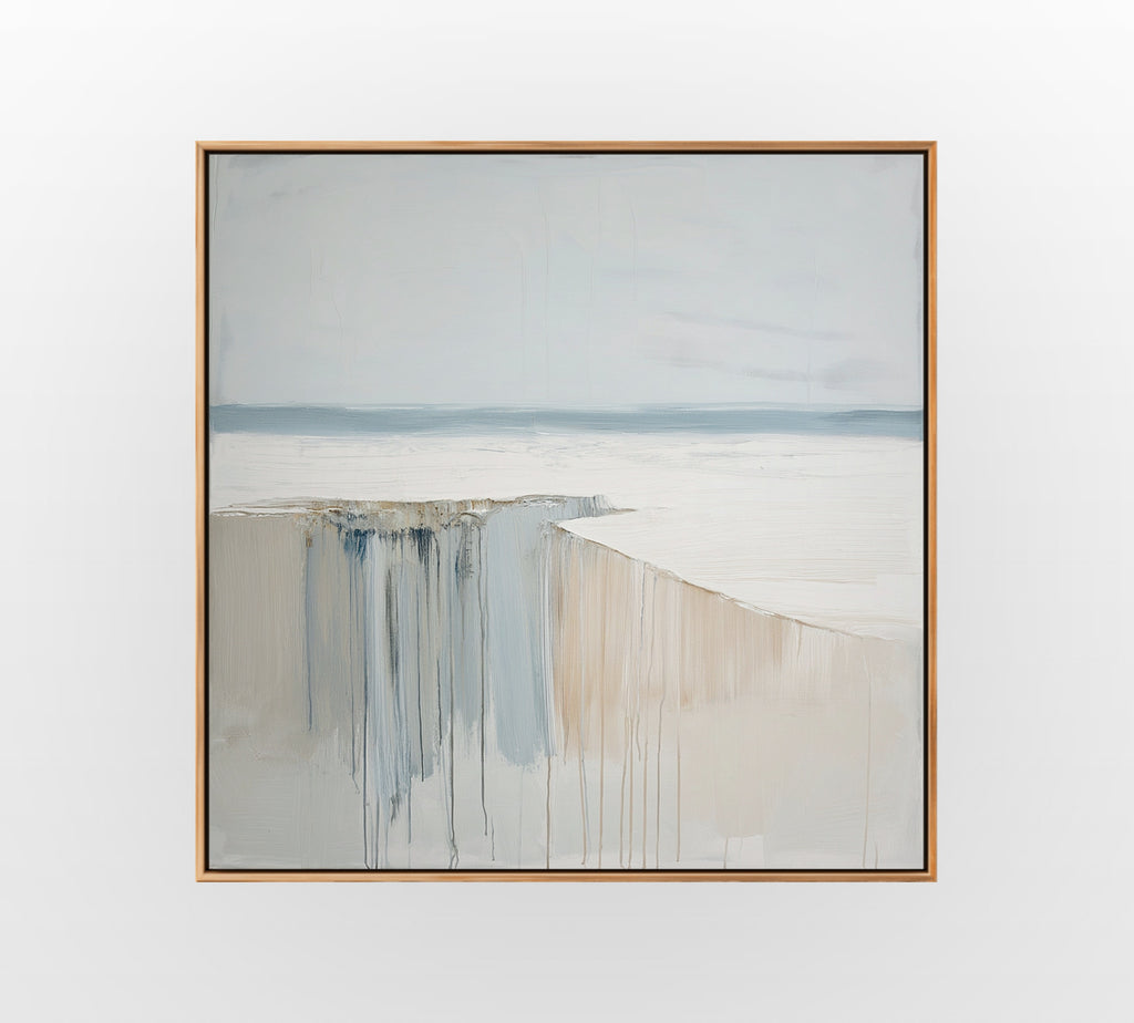 Low Tide Shore - Hand-Painted Artwork - #ART-MI-S-016