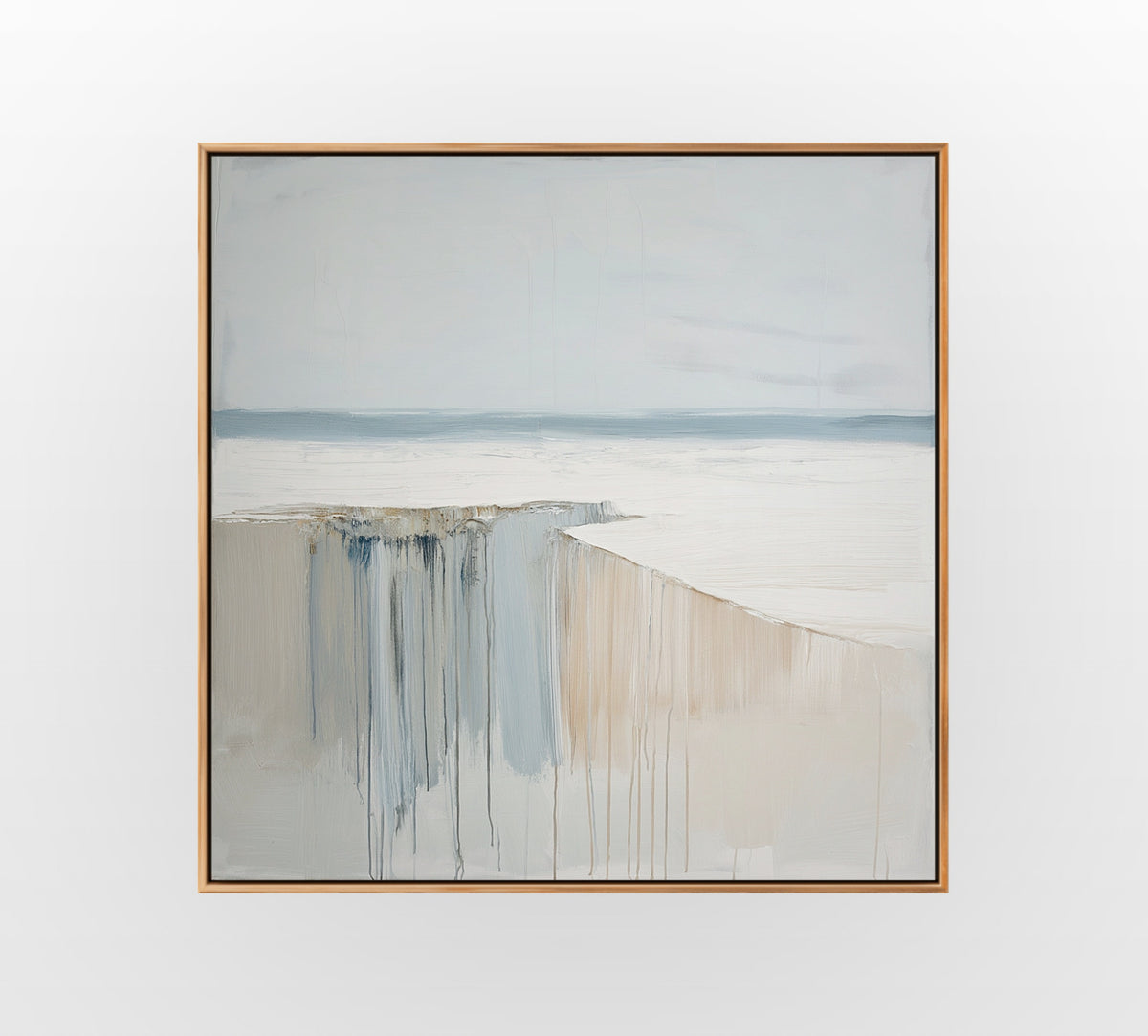 Low Tide Shore - Hand-Painted Artwork - #ART-MI-S-016