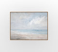 Soft Grey Pause - Hand-Painted Artwork - #ART-MI-S-02