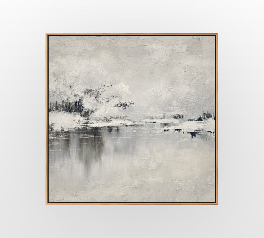 Ancient Stone Form - Hand-Painted Artwork - #ART-MI-S-09