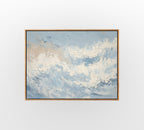 Warm Ochre Shore - Hand-Painted Artwork - #ART-OS-S-01