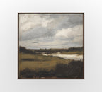 Reflected River Trees - Hand-Painted Artwork - #ART-VN-S-010