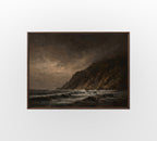 Towering Sea Cliff - Hand-Painted Artwork - #ART-VN-S-012